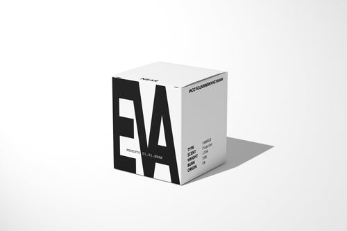 White box with black text on a white background